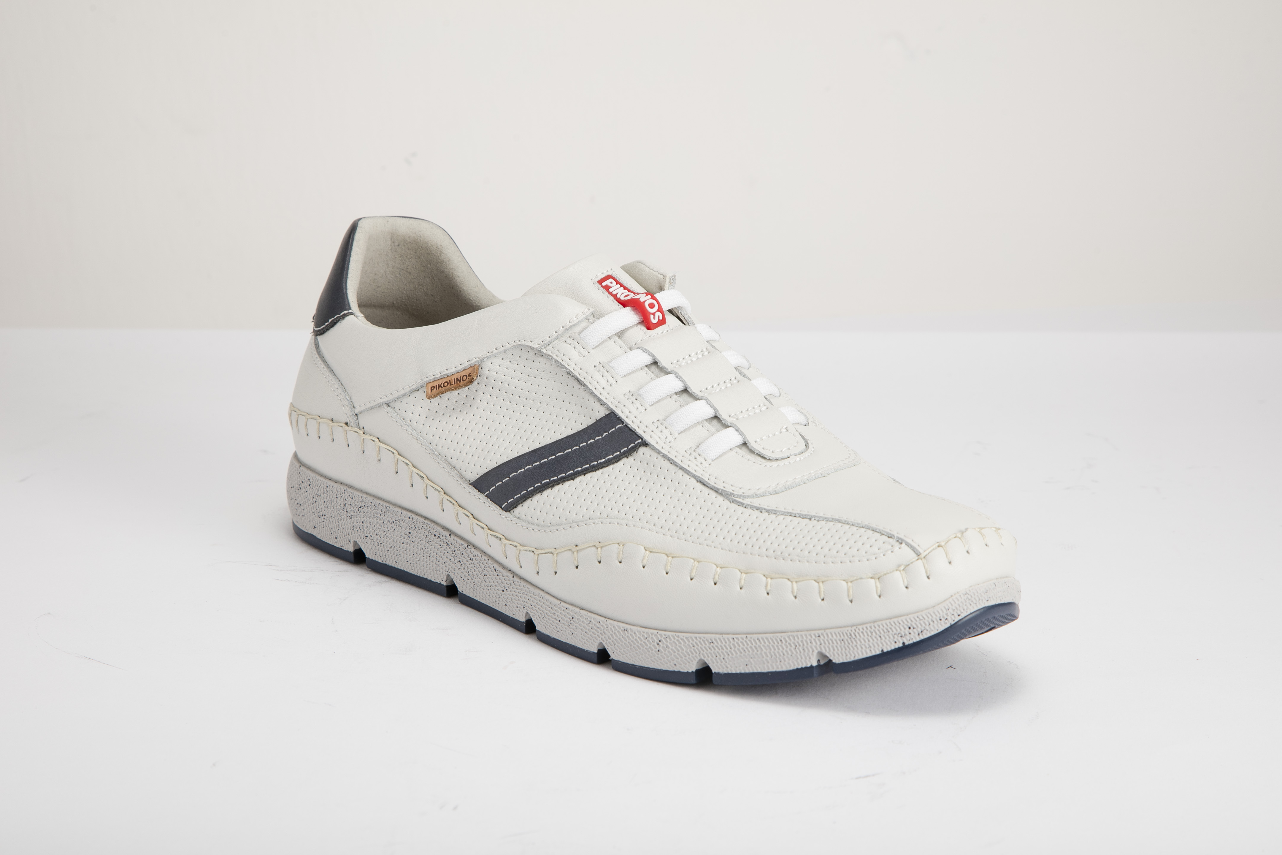 Pikolinos - 男裝 Fuencarral 輕量彈性鞋帶運動鞋 M4U-6046C1-WT