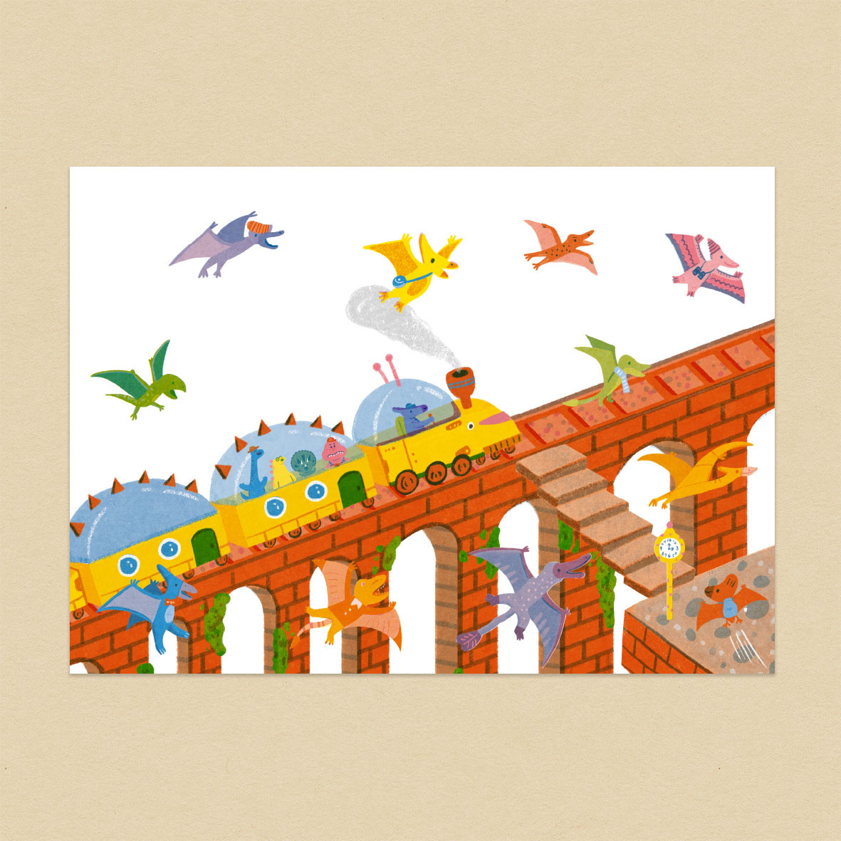 最高的天空之城/A6明信片