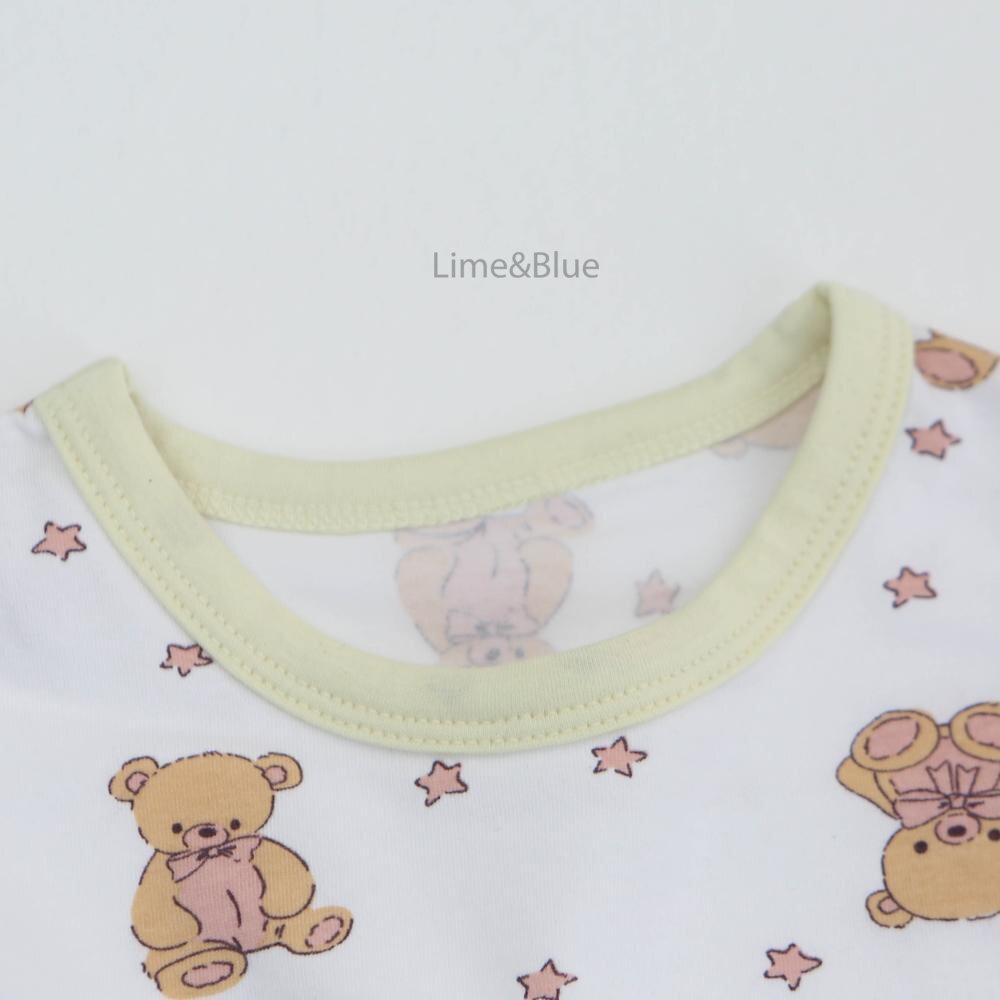 正韓夏Limeblue 親子裝_四色可愛熊熊家居服