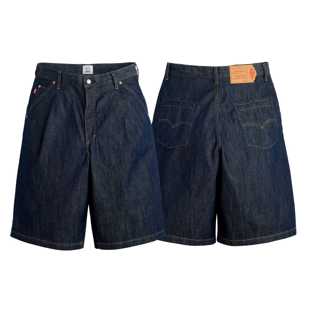 Levi’s x Nike Air Jordan Baggy Shorts 寬鬆牛仔短褲 原色 丹寧 005FI-0000