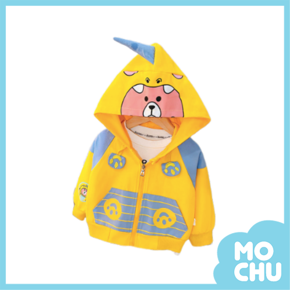 小恐龍尖角夾克外套(二色)