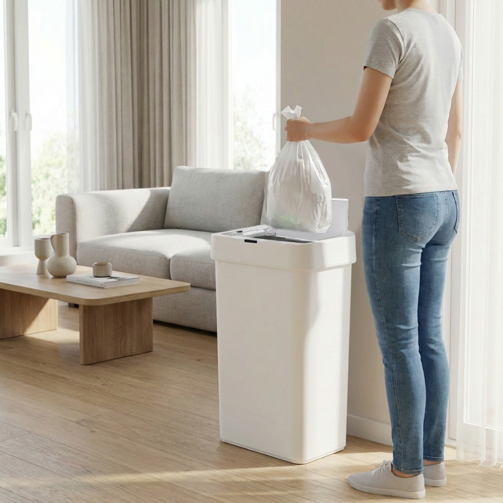 50L-CINKY 雙開感應垃圾桶 CK5010