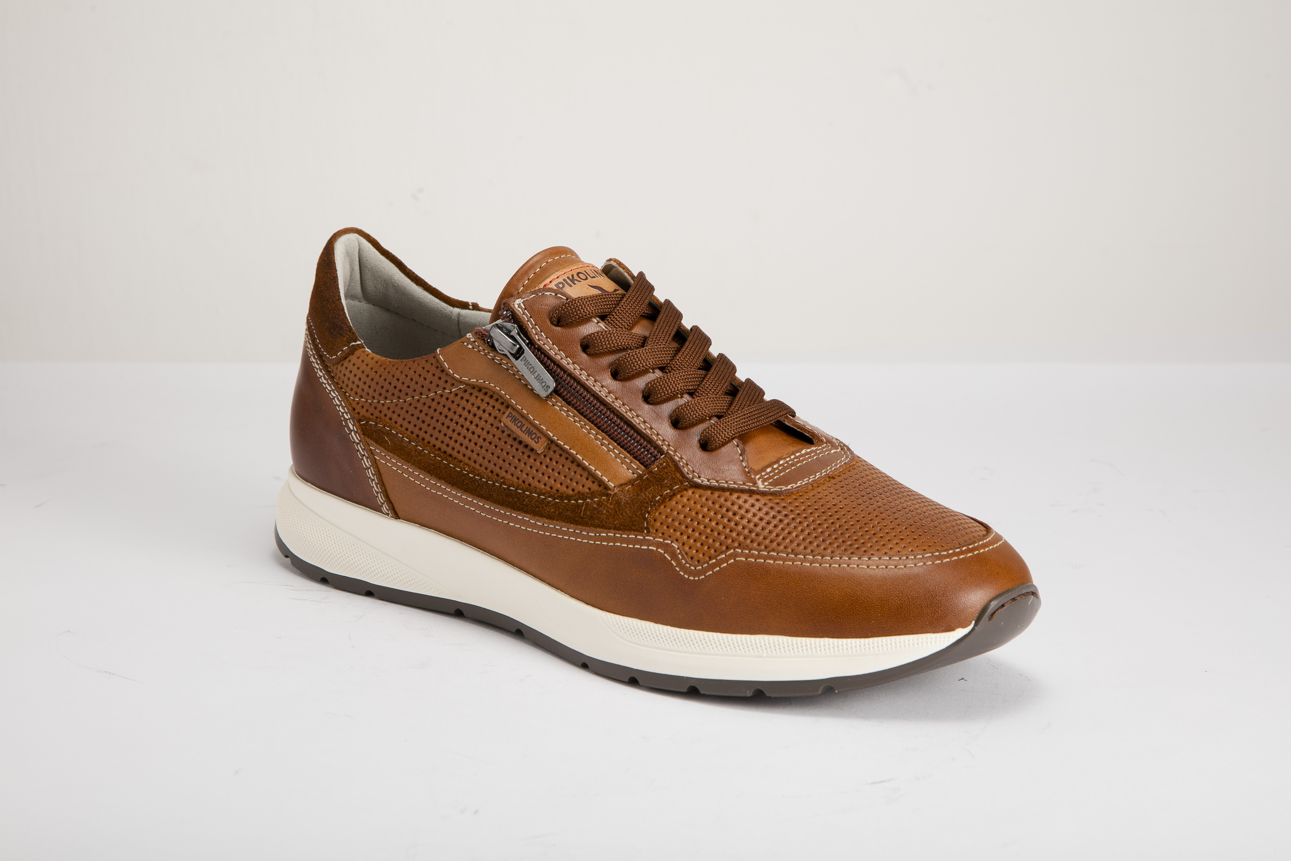 Pikolinos - 男裝 Getafe 輕量側拉鍊運動鞋 M2B-6263C3-LBR