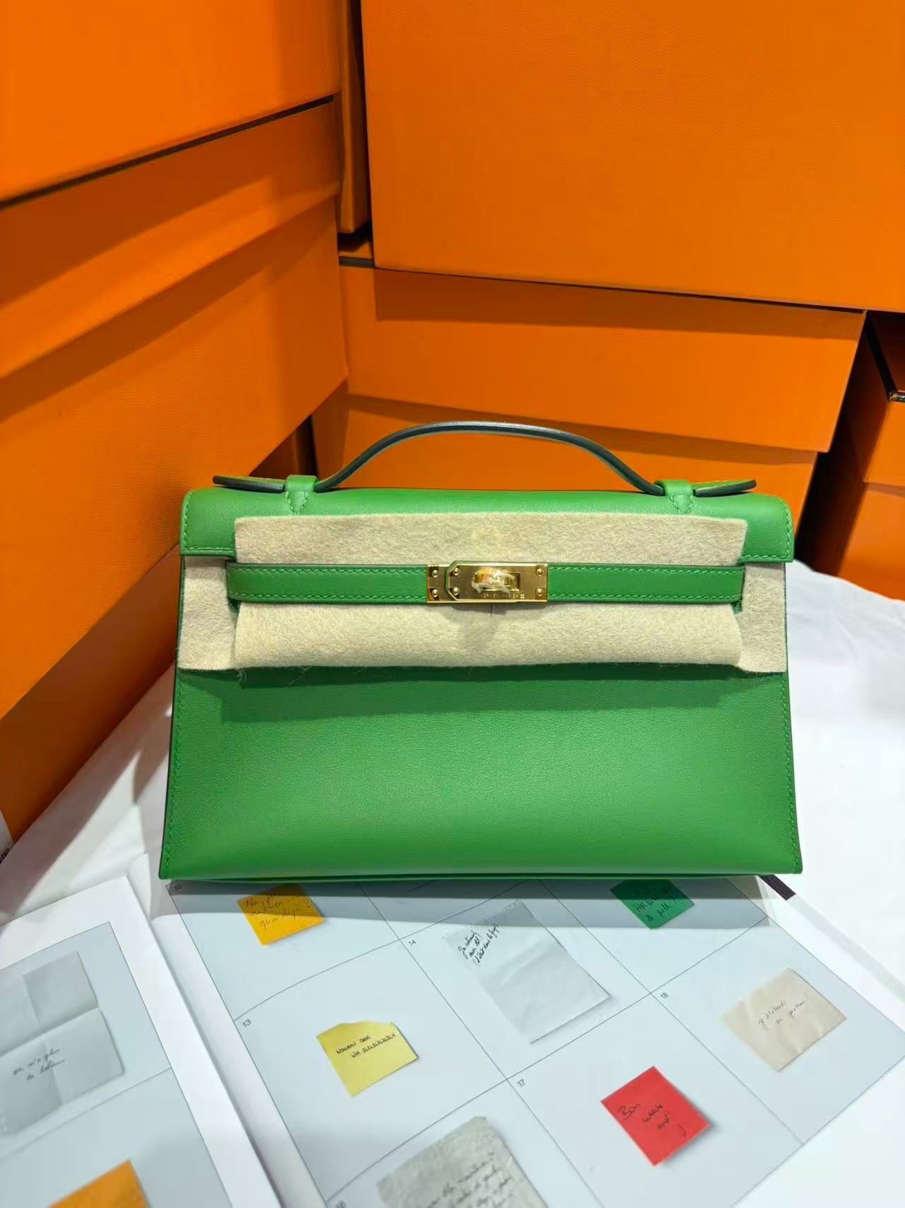 Kelly pochette U4 vert vertigo cc swift W