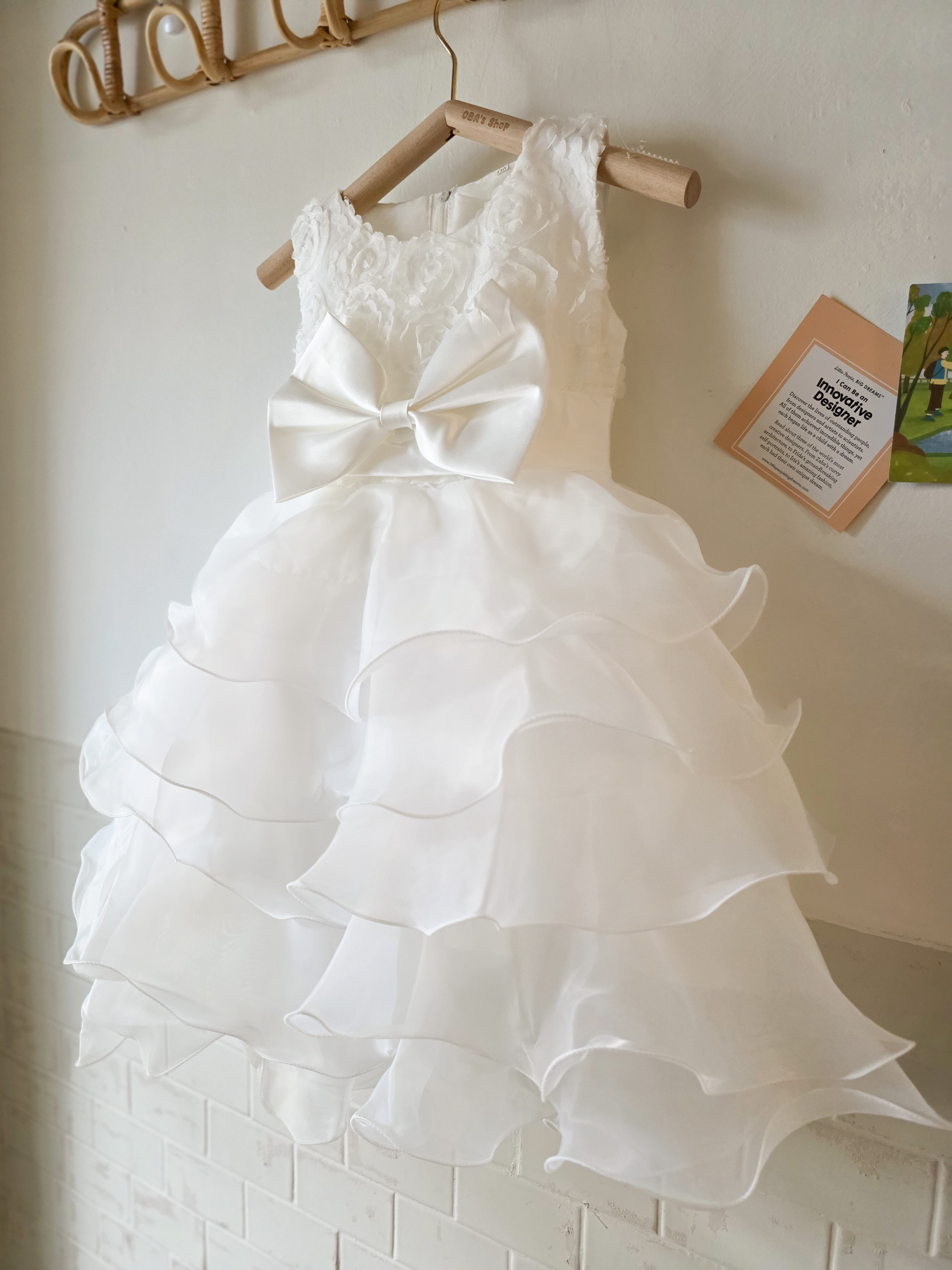 玫瑰波浪蛋糕 洋裝/小禮服