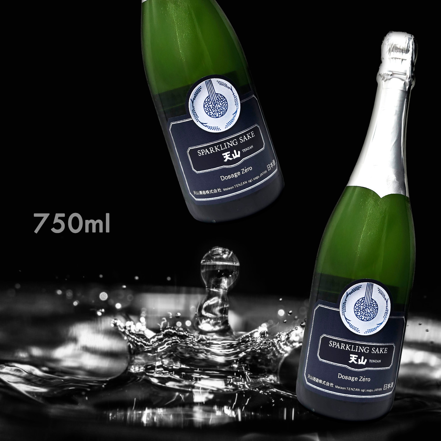 天山 Sparkling Sake Dosage Zero (750ML)