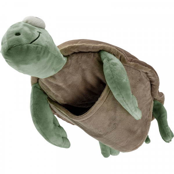 FASHY Cuddly hot water bottle_Turtle ‘Schildegard‘_ 0.8L with hand muff