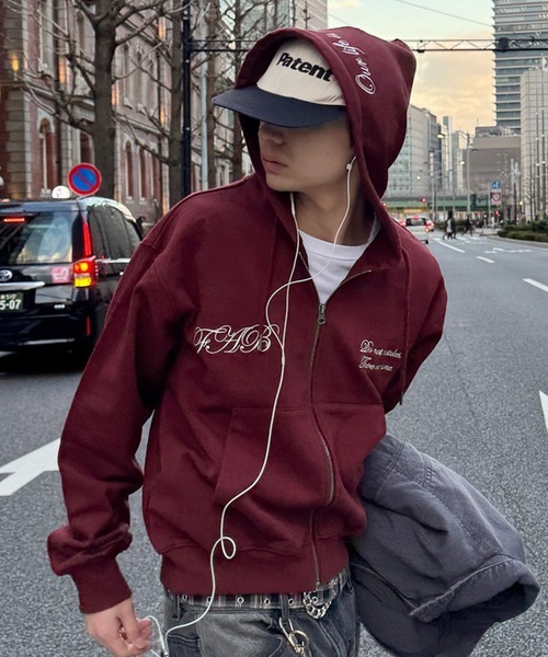 <早春先帥> 日本 限定 Kutir 刺繡 boxy 連帽 拉鍊 外套 六色