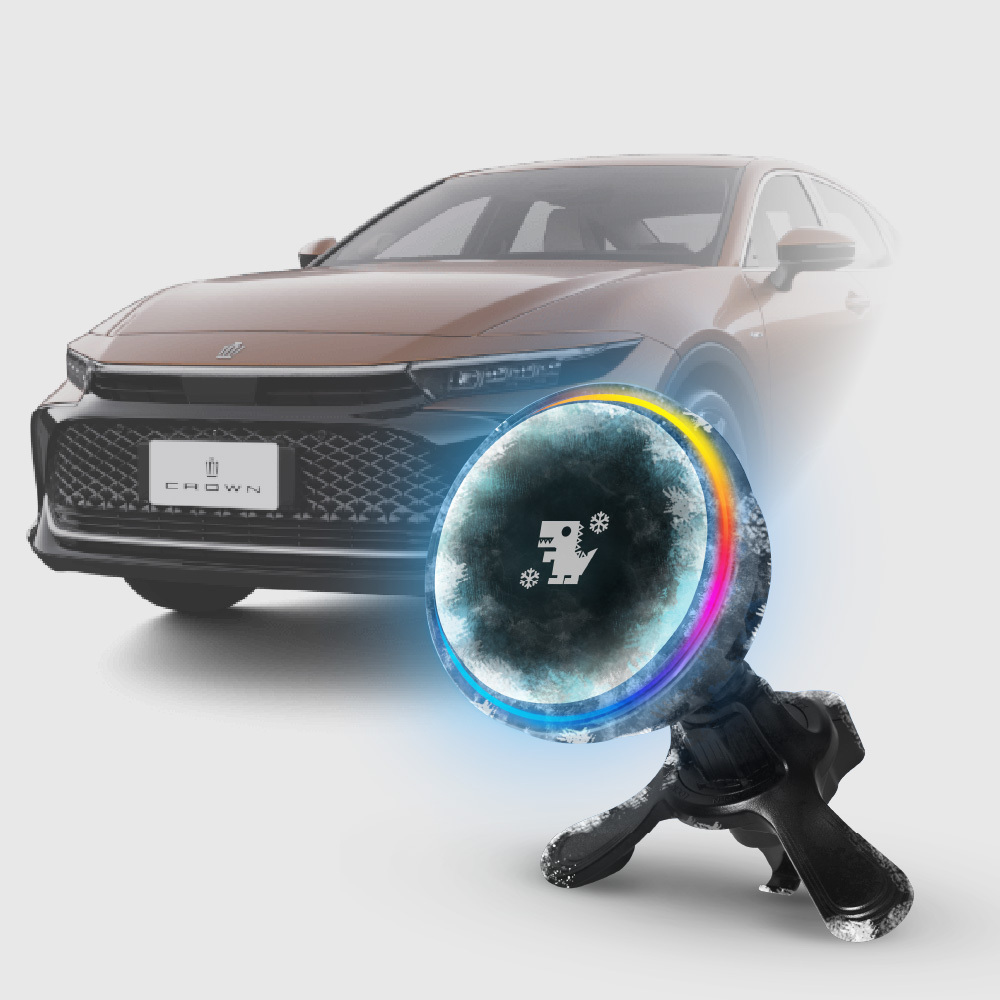 Toyota Crown｜XILLA黑鏡冰核智充手機架