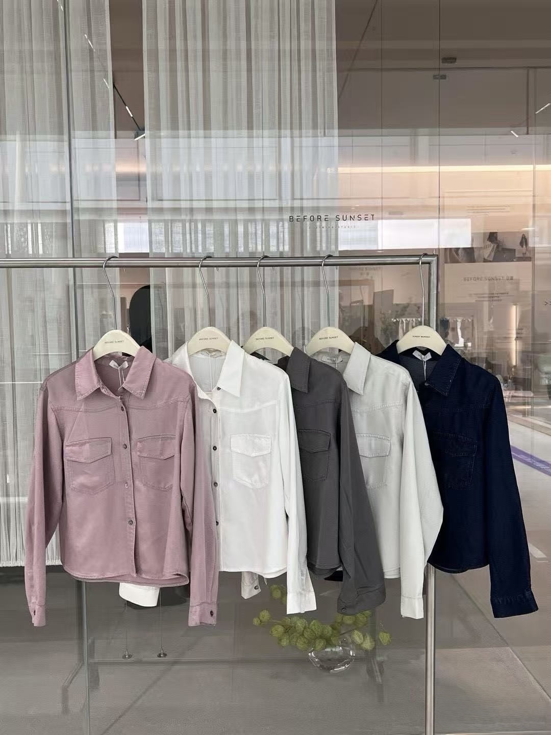 729 完美垂墜感天絲襯衫