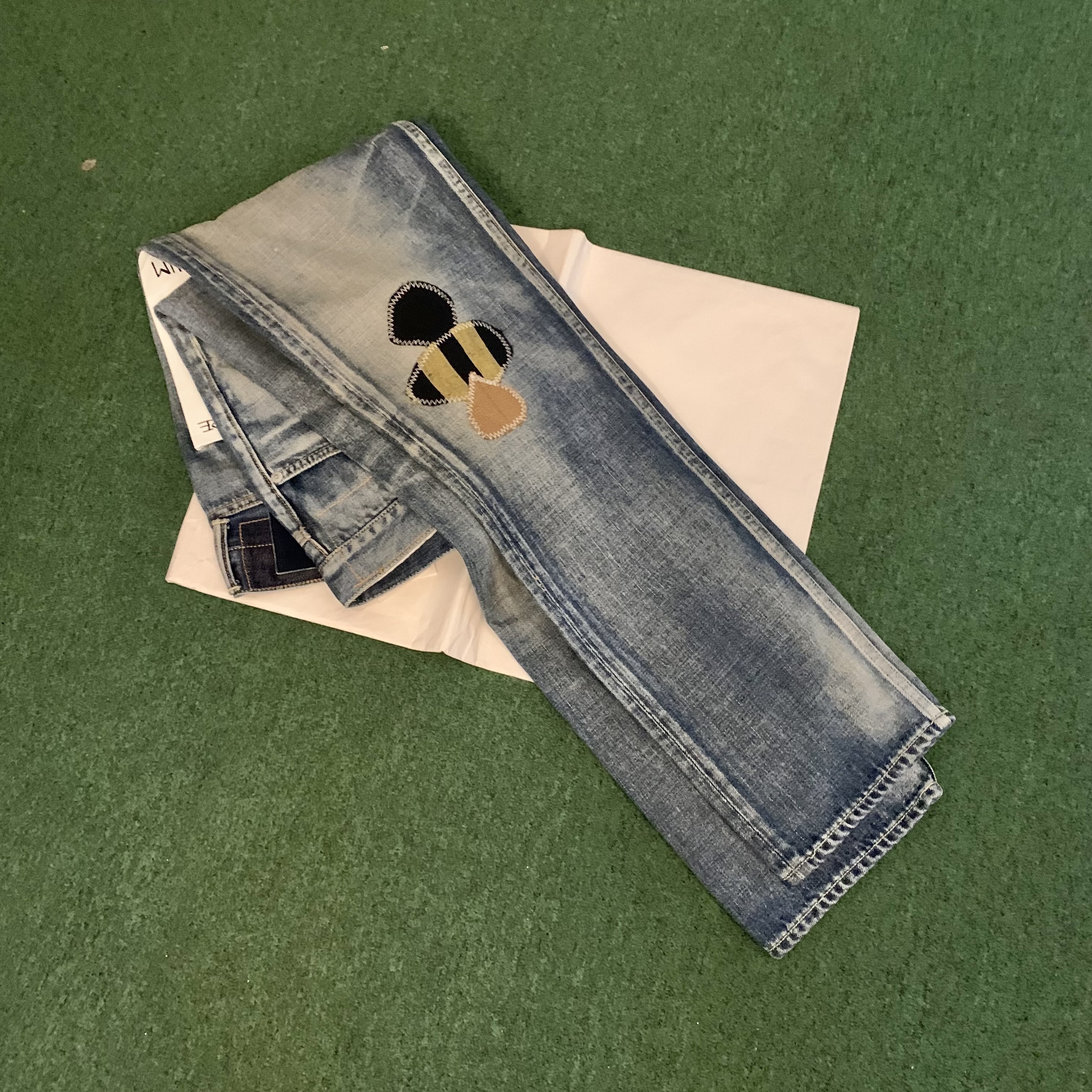 LAST PCS: VISVIM SOCIAL SCULPTURE 03 DAMAGED-7 JEANS - SIZE 32 IN STOCK NOW (現貨發售中)