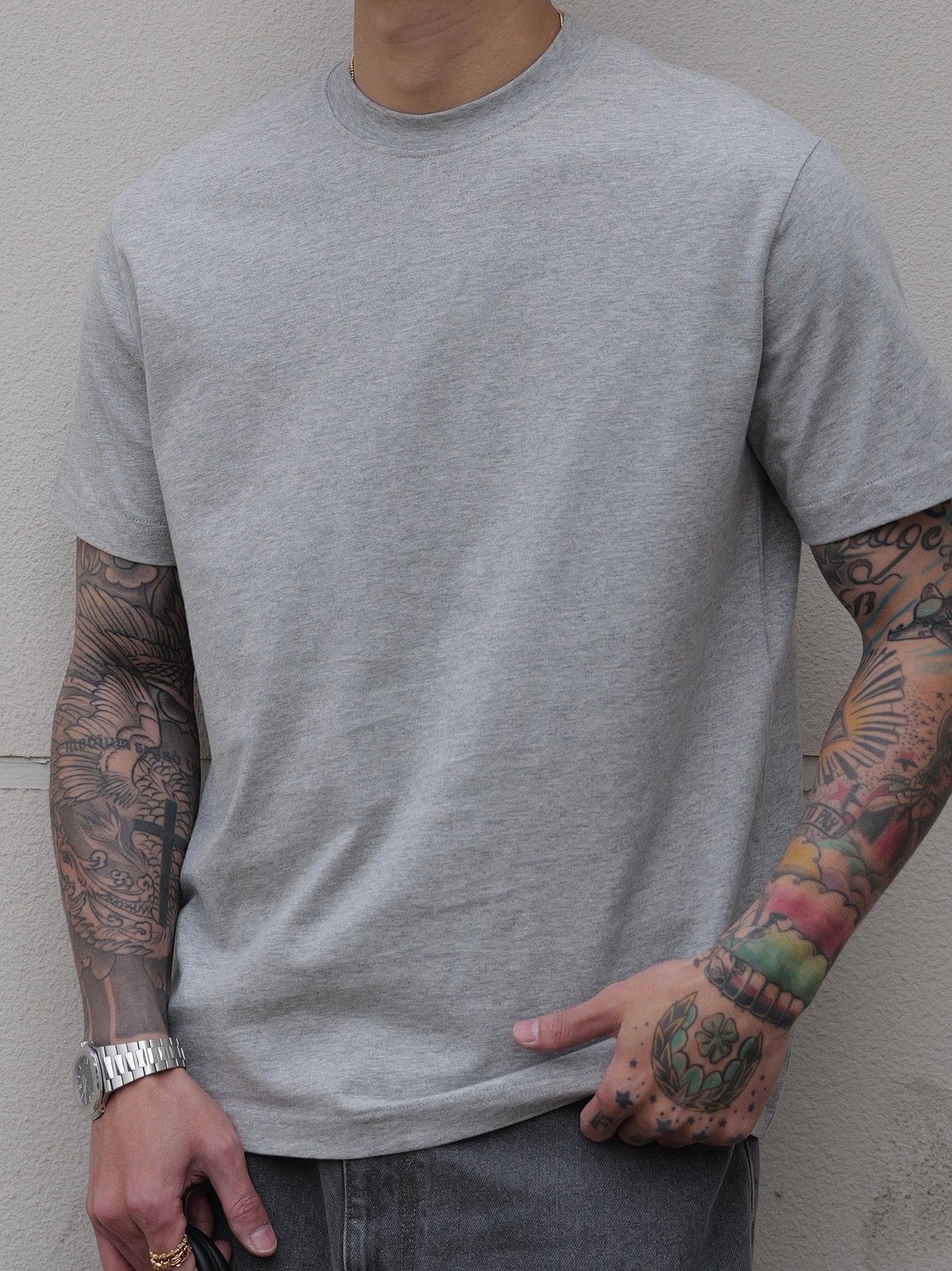 Unbent 26 S/S 純色修身短袖