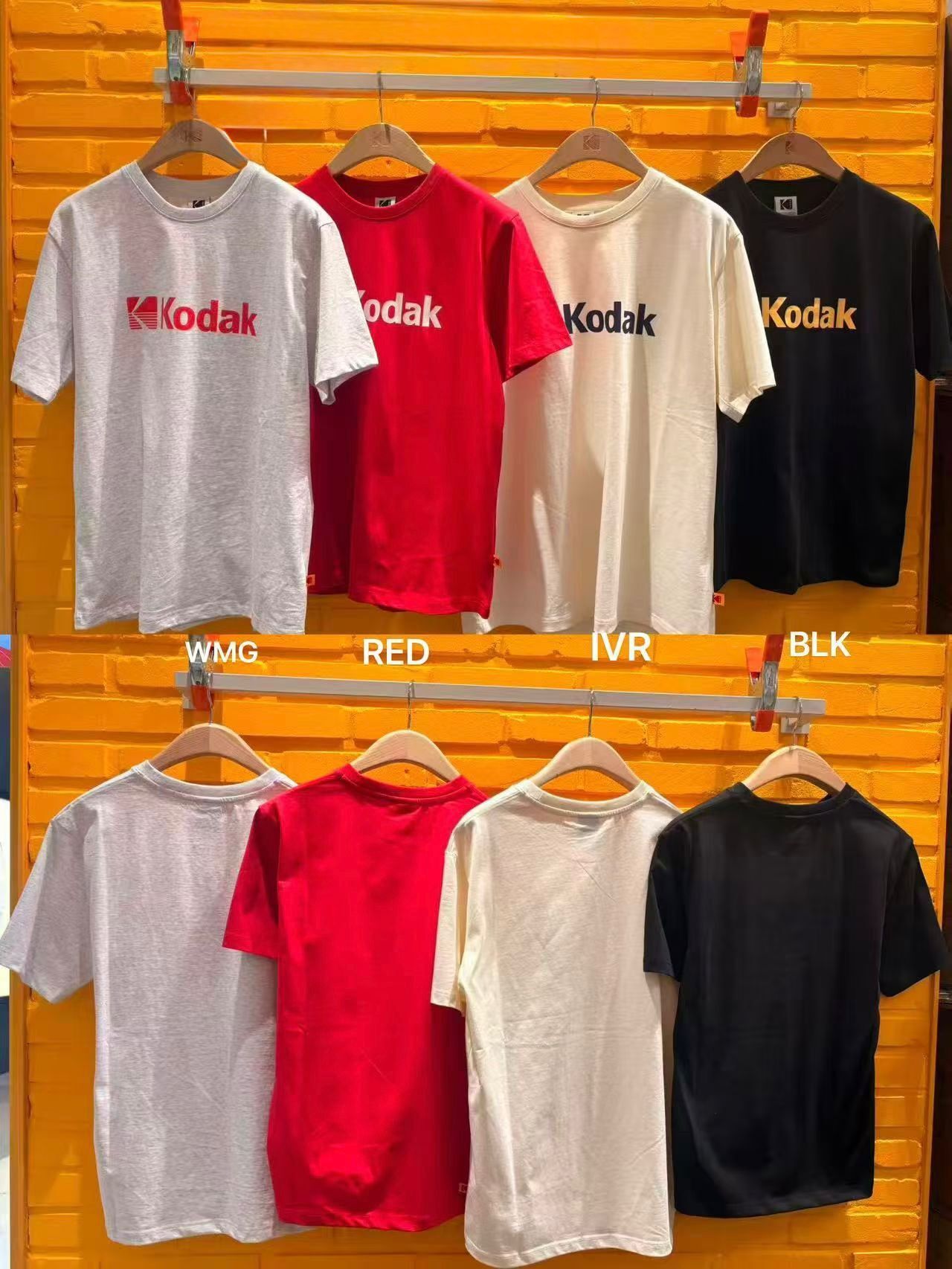 Kodak｜超好著功能性面料Essential Big Logo Askin T-Shirt [4 colors]