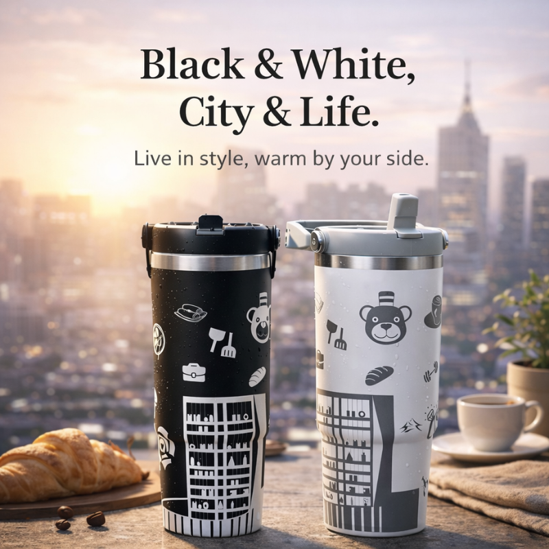 [補貨中] 玫好春光|裕元城市印象杯(雙入組)