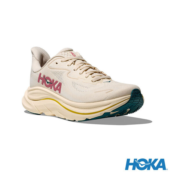 Hoka Clifton 10 Wide 1162050-BHLB 女 慢跑鞋 寬楦 跑鞋 路跑 米