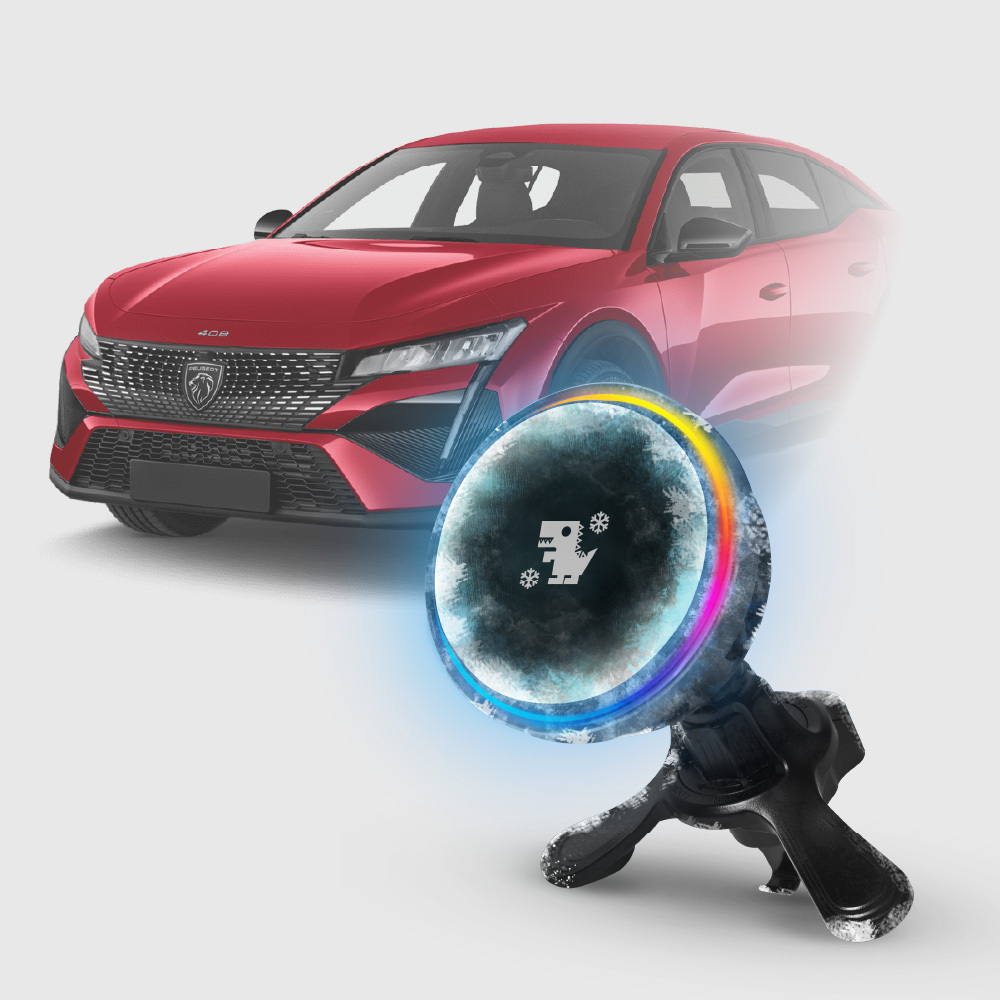 寶獅 Peugeot 408｜XILLA黑鏡冰核智充手機架