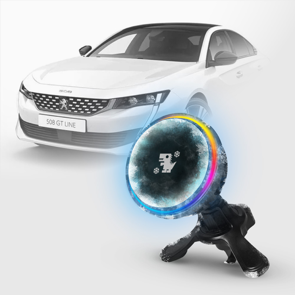 寶獅 Peugeot 508｜XILLA黑鏡冰核智充手機架