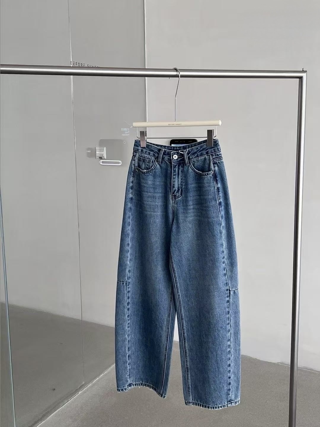 248 立體剪裁牛仔褲