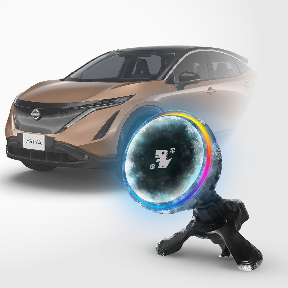 Nissan Ariya｜XILLA黑鏡冰核智充手機架