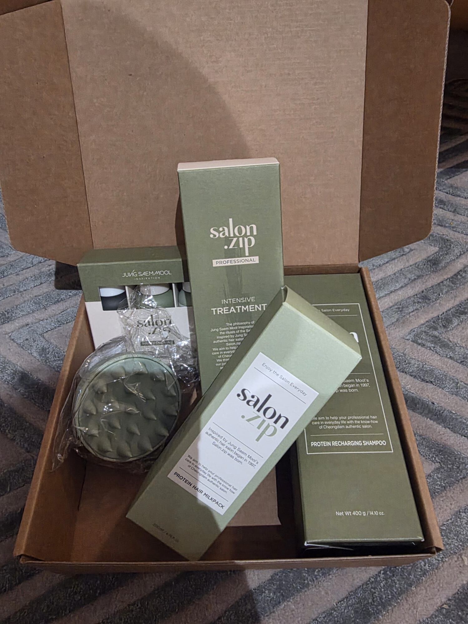 Salon.zip - 蛋白質賦活洗髮新春套裝