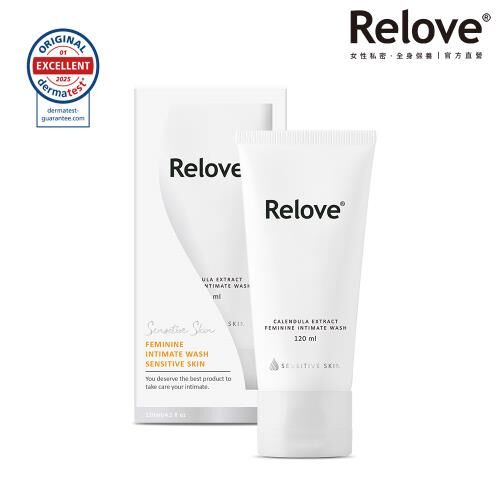 [新包裝] Relove 金盞花低敏溫和私密潔淨凝露 120ml