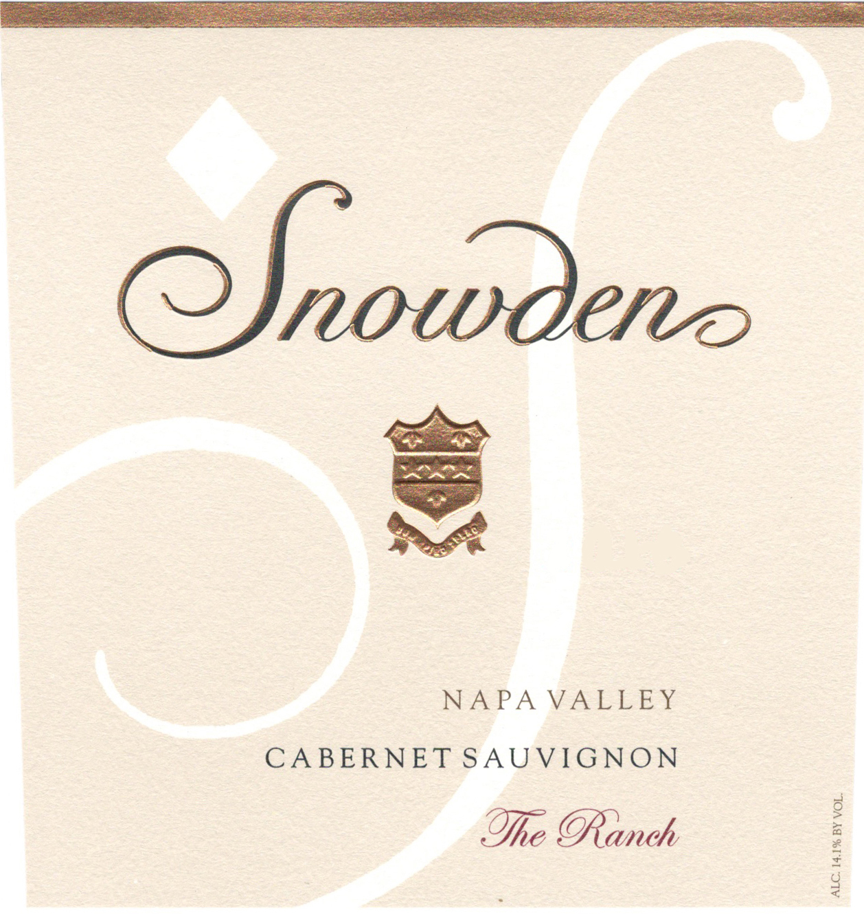 Snowden Vineyards The Ranch Cabernet Sauvignon 2007 (RP95)