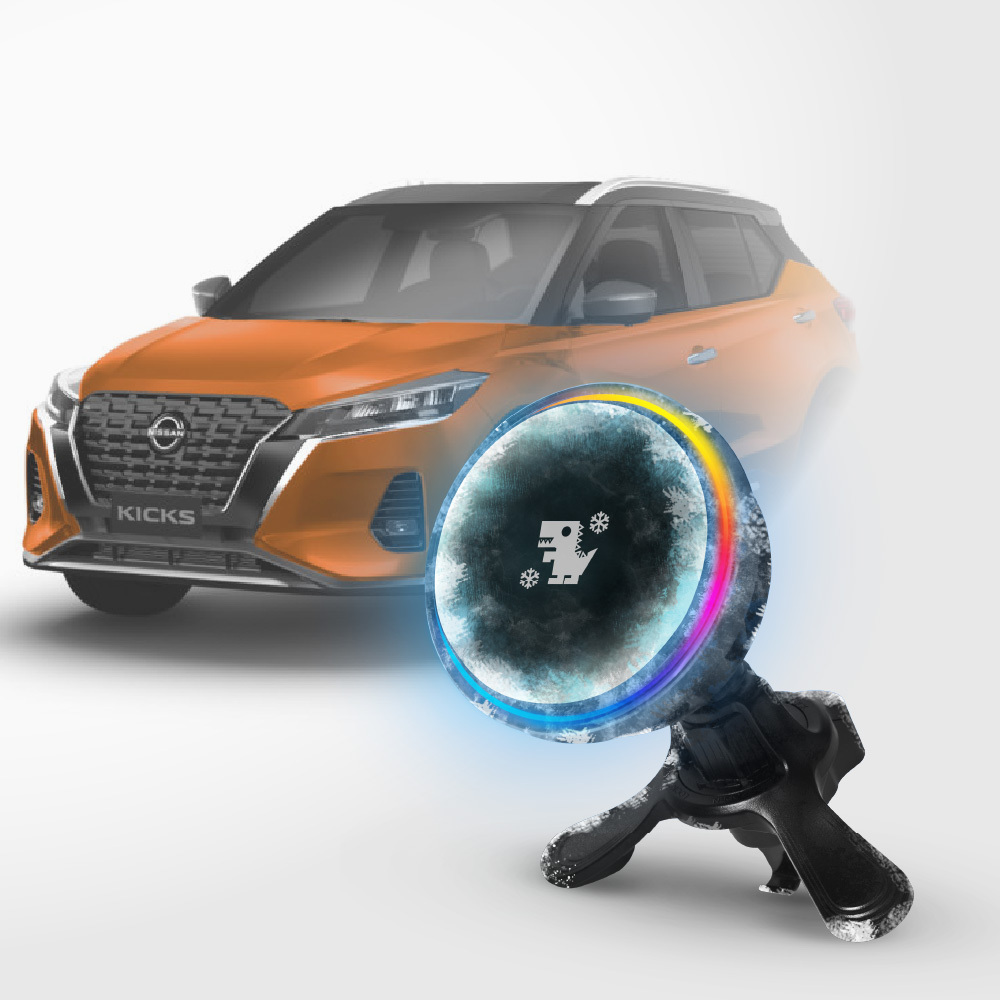 Nissan KICKS｜XILLA黑鏡冰核智充手機架