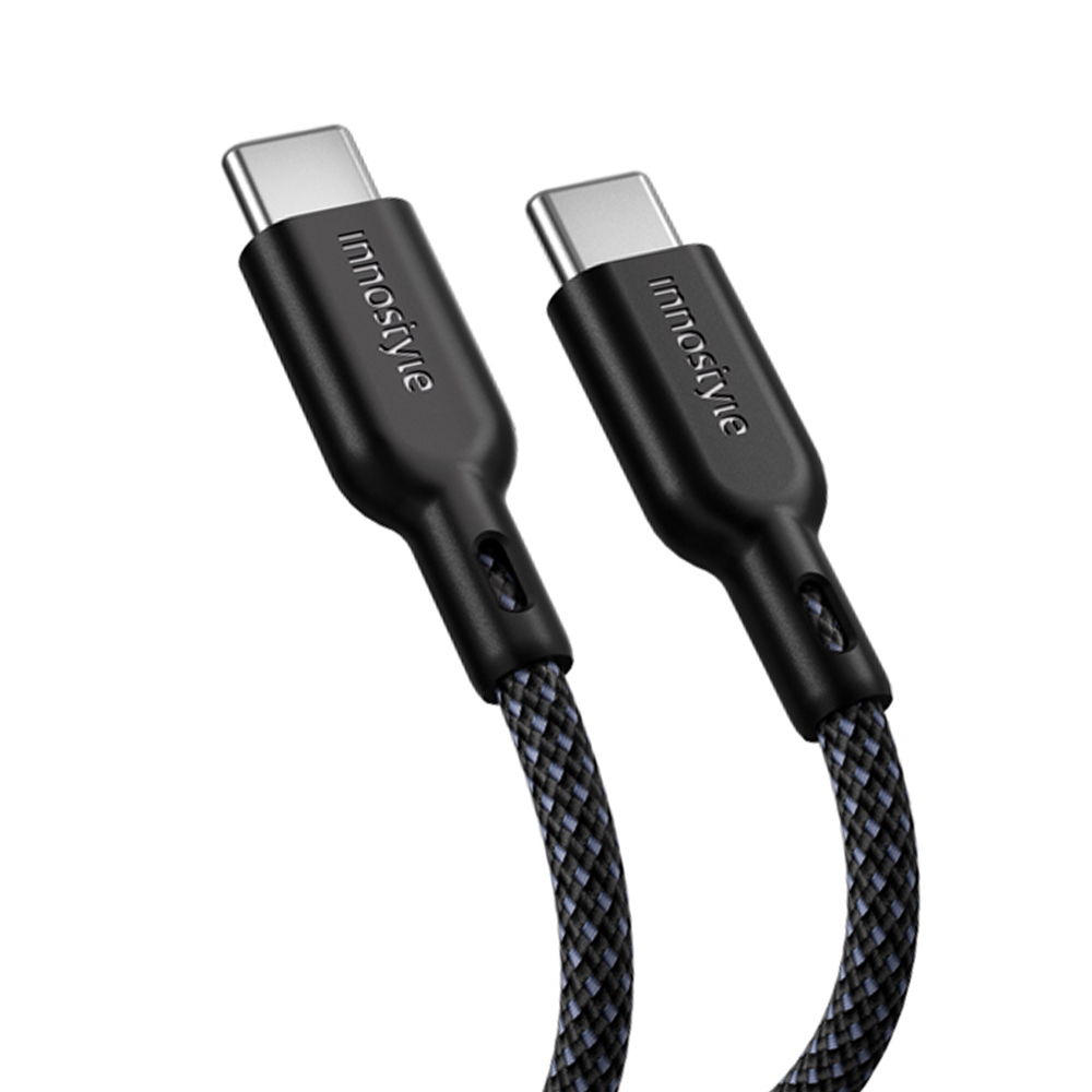 innostyle Power Nova系列 USB-C TO Type-C PD充電傳輸快充線 60W 1.5M 支援手機/平板/筆電/安卓