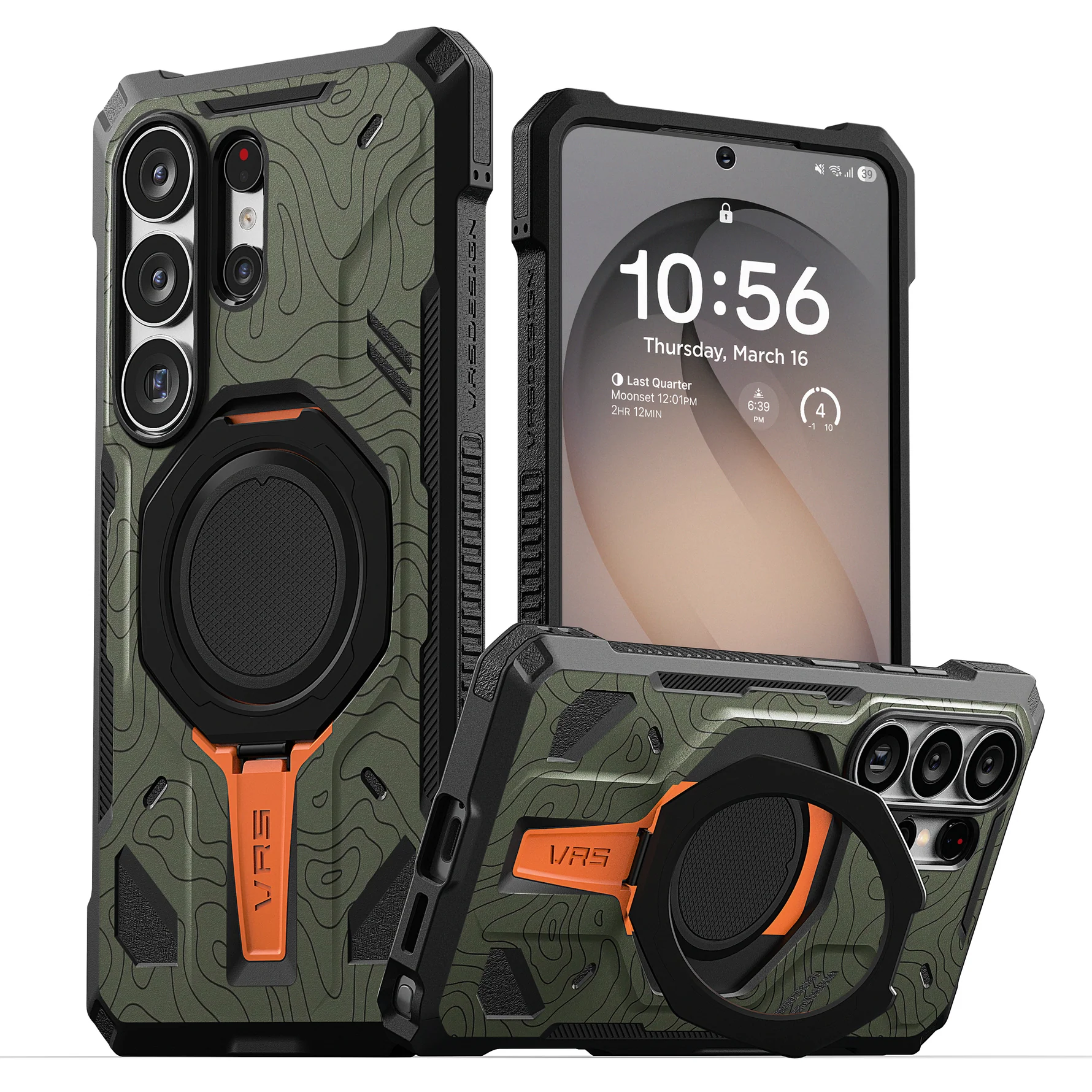 VRS Desgin - Quickstand Pro - Samsung S26 Ultra Case 高度防撞支架磁吸充電手機殼