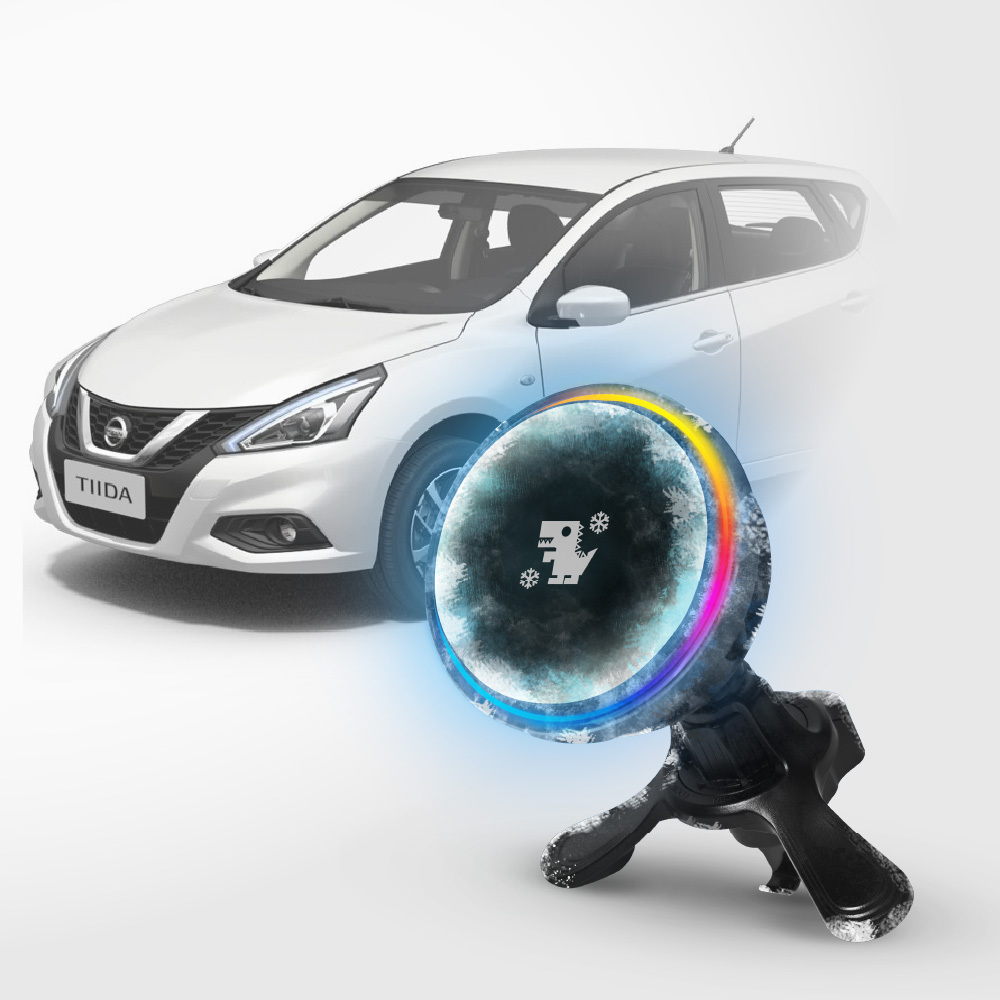 Nissan Tiida｜XILLA黑鏡冰核智充手機架