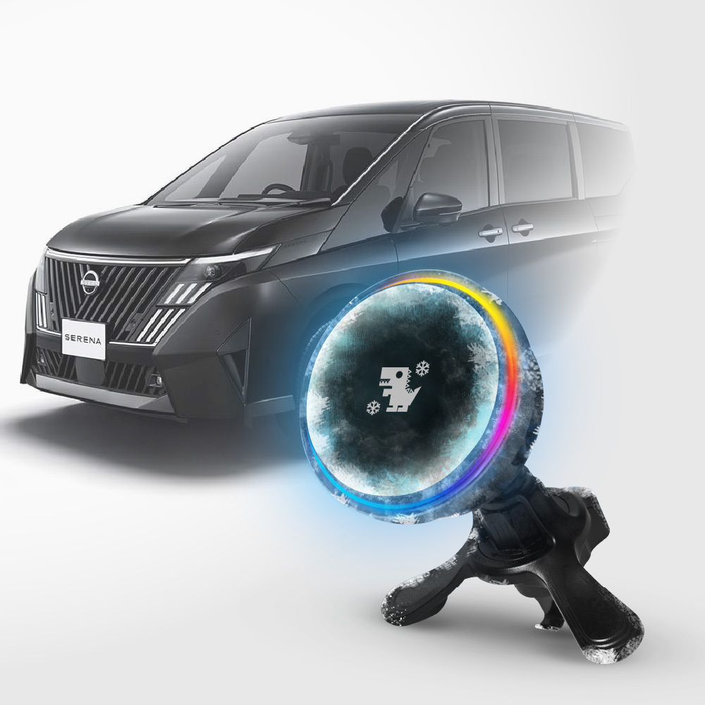 Nissan Serena｜XILLA黑鏡冰核智充手機架