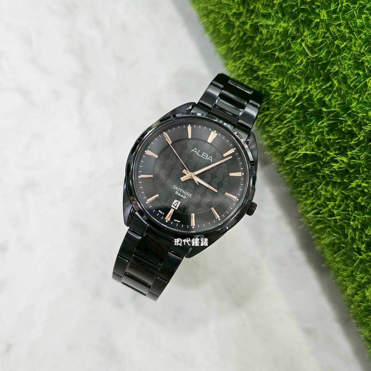 【ALBA 雅柏】格菱黑童話 VJ42-X303K 41mm 現代鐘錶
