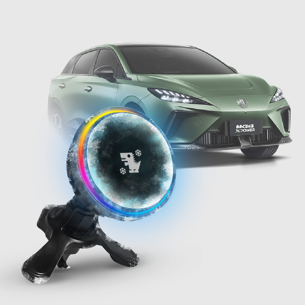 名爵MG MG4｜XILLA黑鏡冰核智充手機架