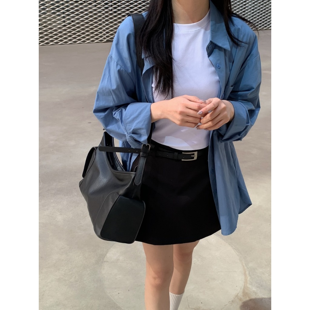 A09 春意挺版素面襯衫 #2832