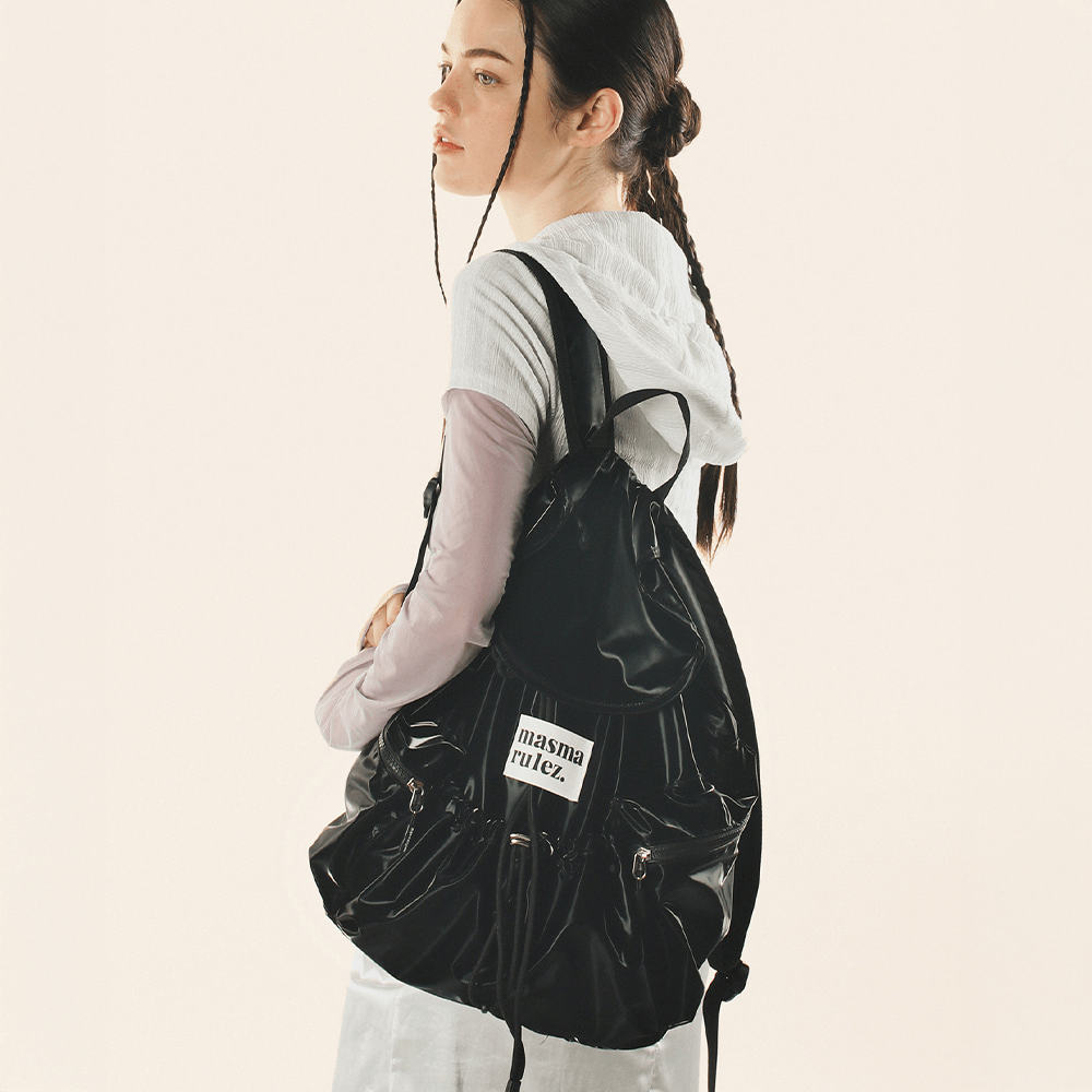 MASMARULEZ｜String flap backpack [9 colors]
