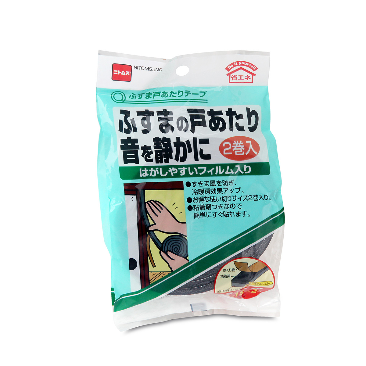 日本 Nitto 2件裝 趟門隔音膠帶 -E025