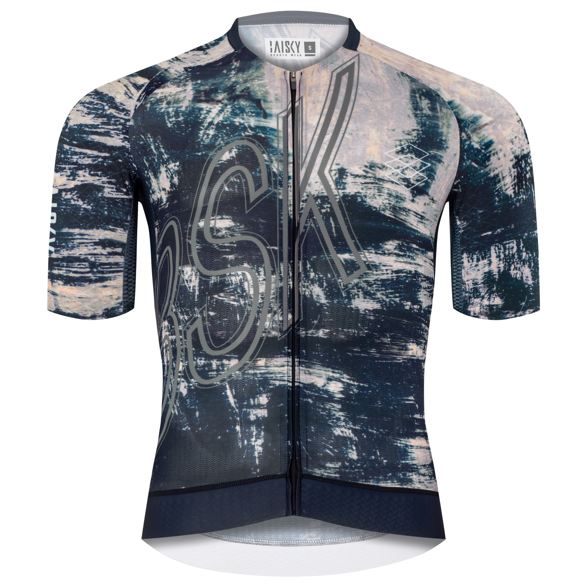 男款空力短車衣 戰博 藍