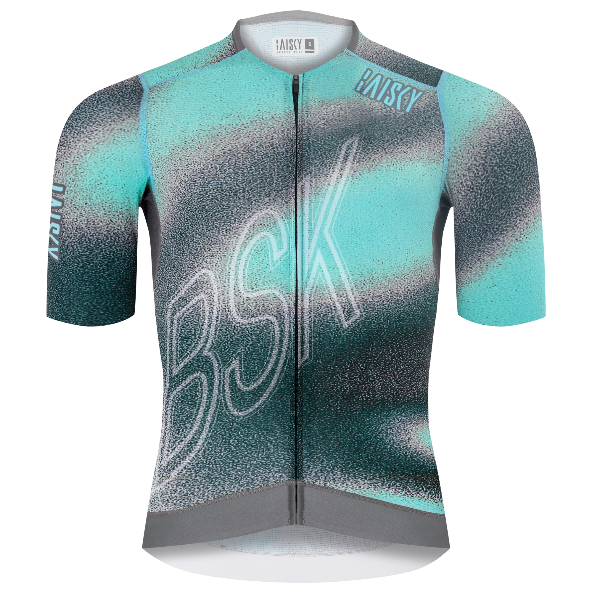 男款空力短車衣 噪咖 藍