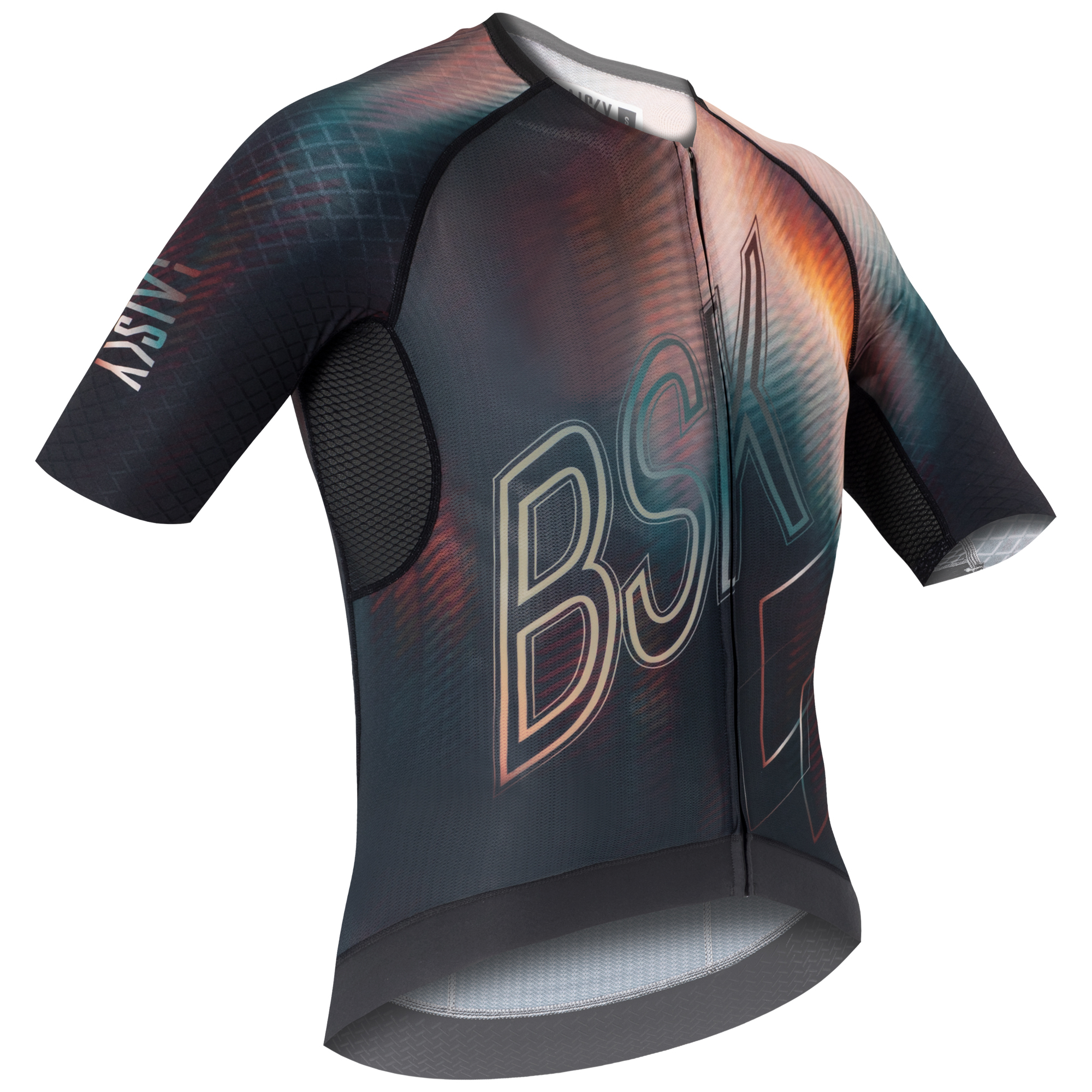 男款空力短車衣 黑澤 深褐