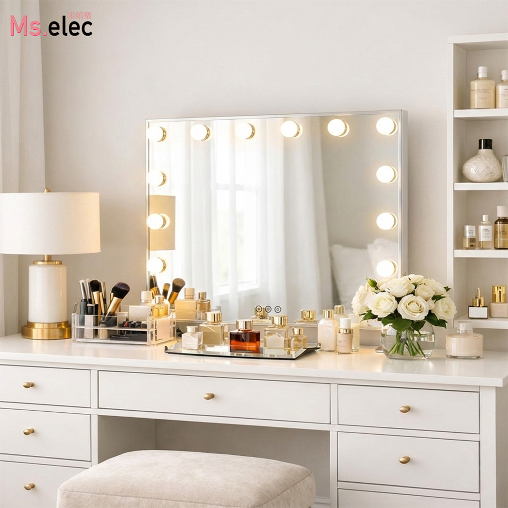 豪華燈泡電視鏡