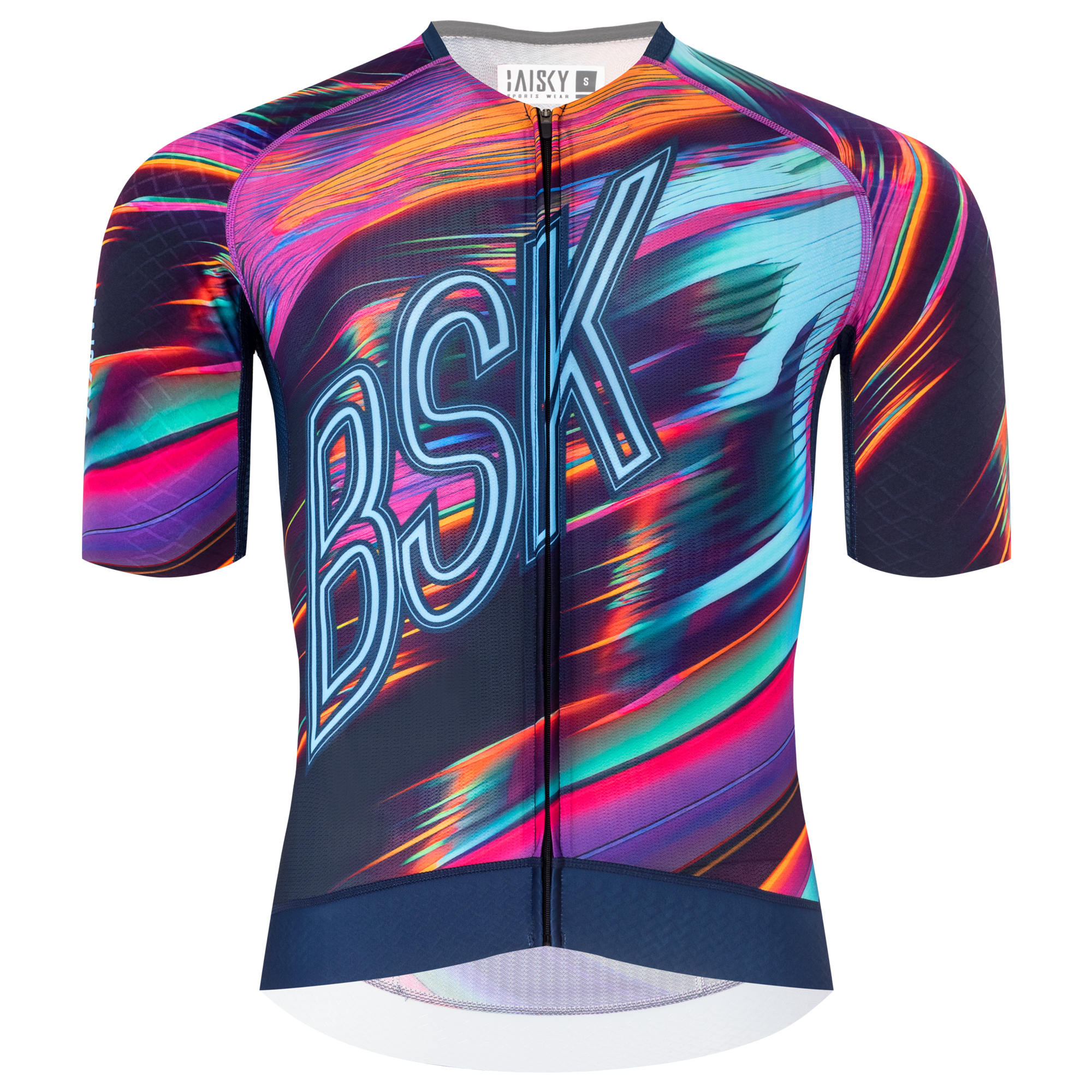 男款空力短車衣 霓光 紫