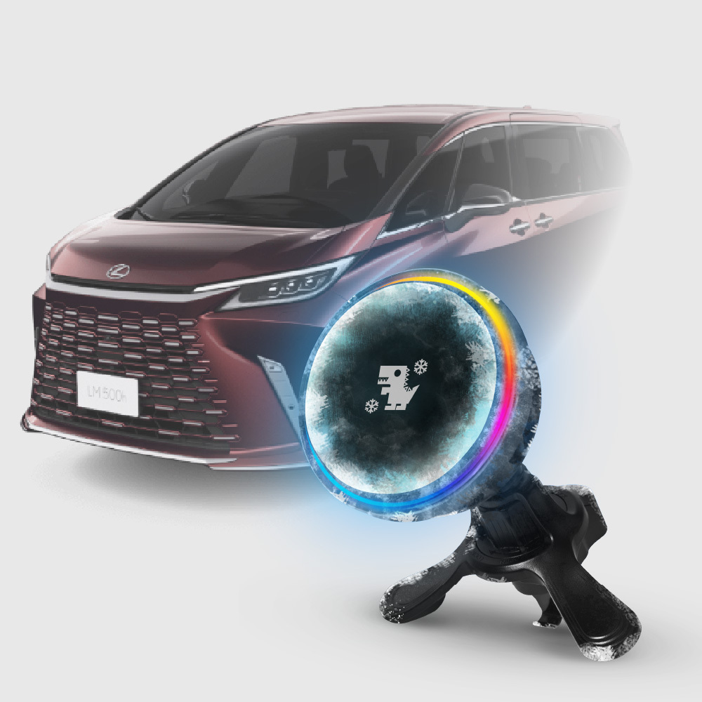 Lexus LM 系列｜XILLA黑鏡冰核智充手機架