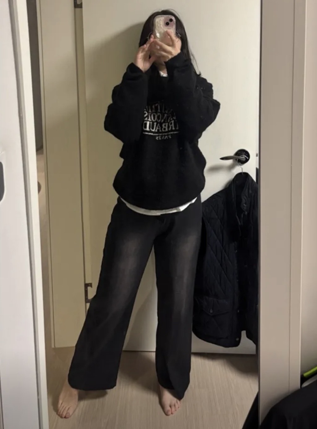 【OWN】MARITHÉ FRANÇOIS GIRBAUD 長袖上衣 針織衫 羊毛 毛衣 MFG 韓國 流行品牌 不分男女 黑色