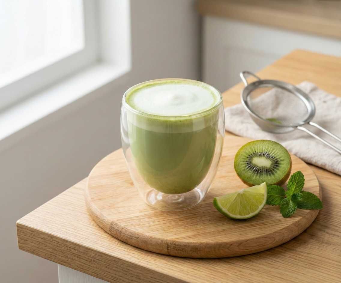 自製綠拿鐵菜味重，渣又多怎麼辦？