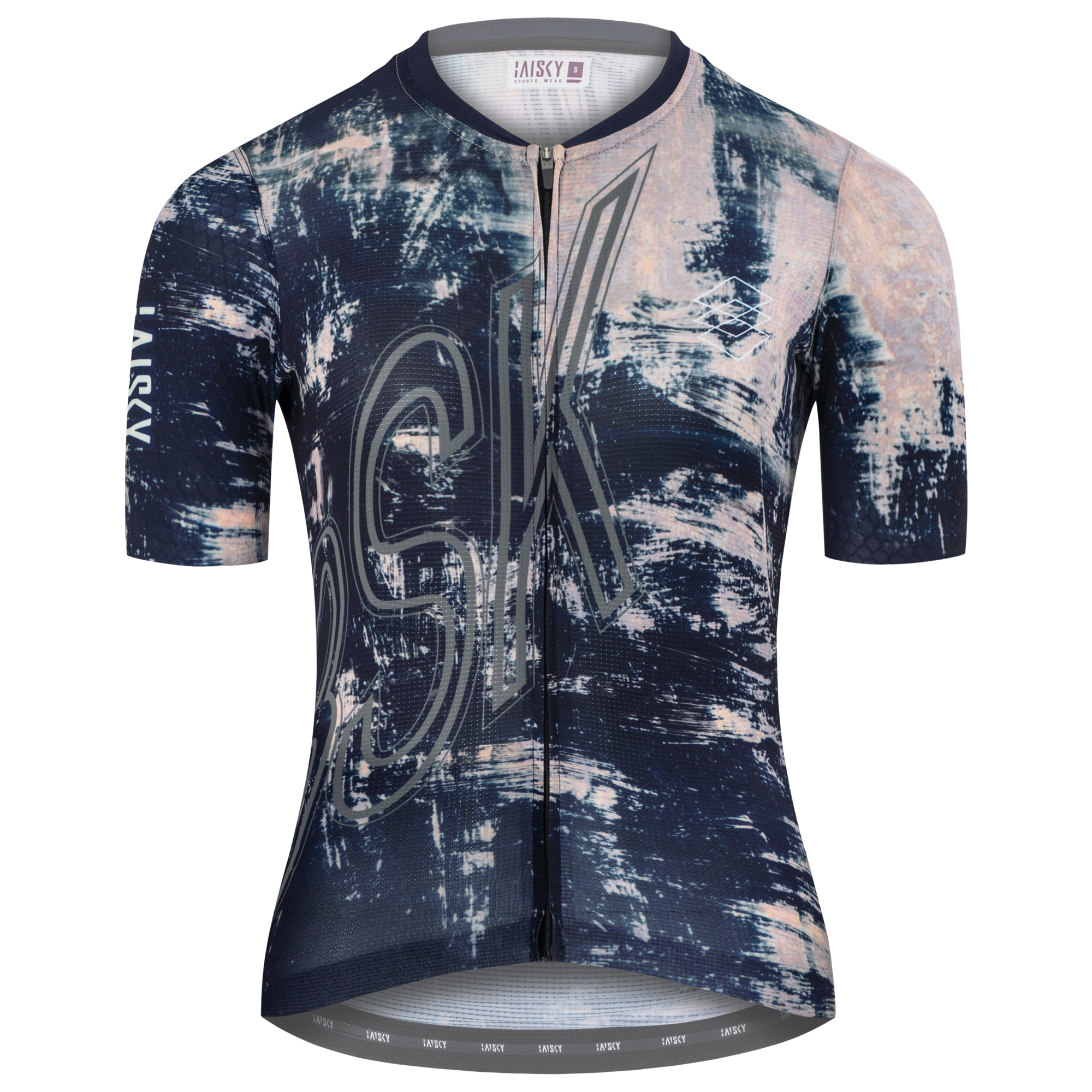 女款空力短車衣 戰博 藍