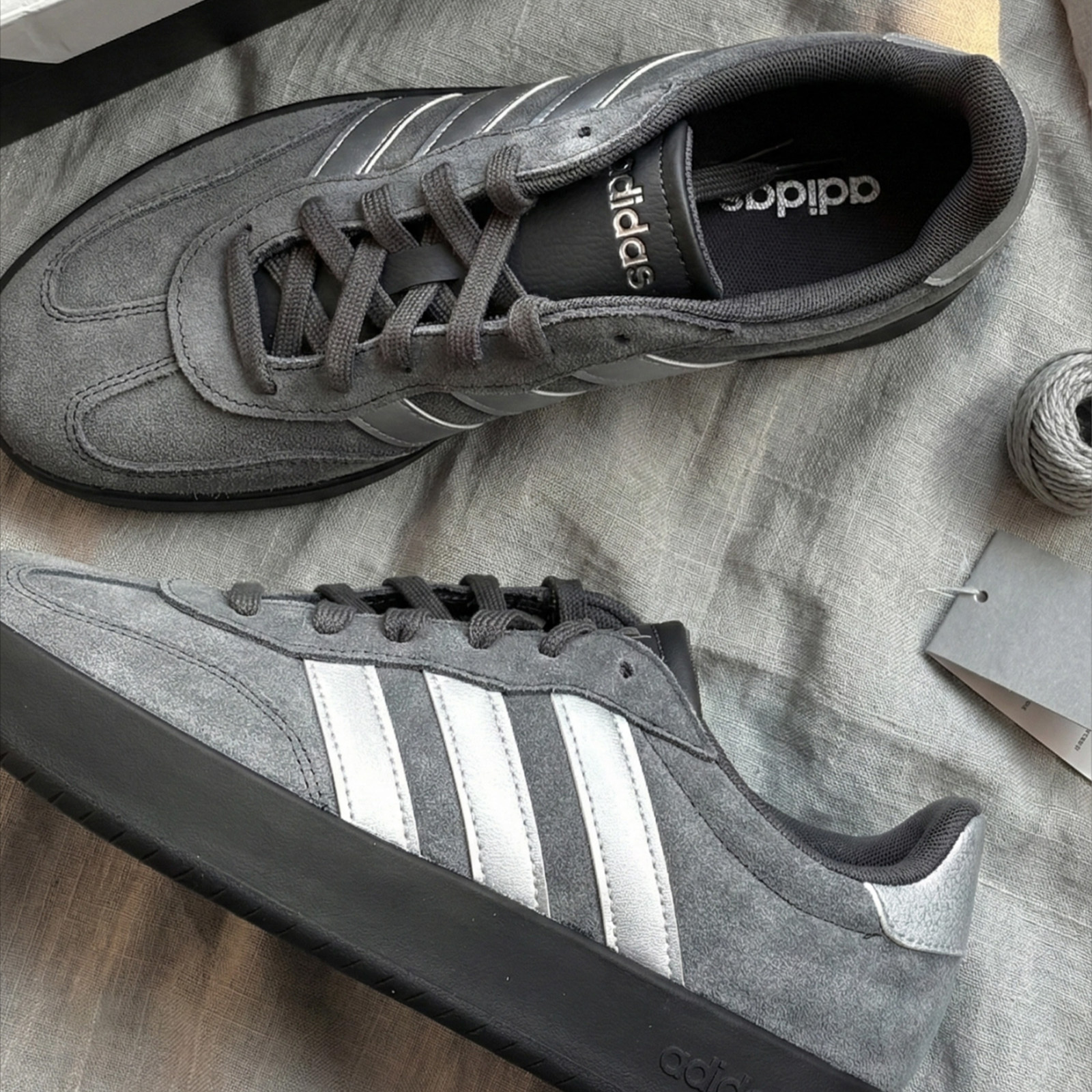 Adidas Barreda 深灰 麂皮 炭灰 復古 德訓鞋 板鞋 慢跑鞋 Samba 莫蘭迪感 KH6999