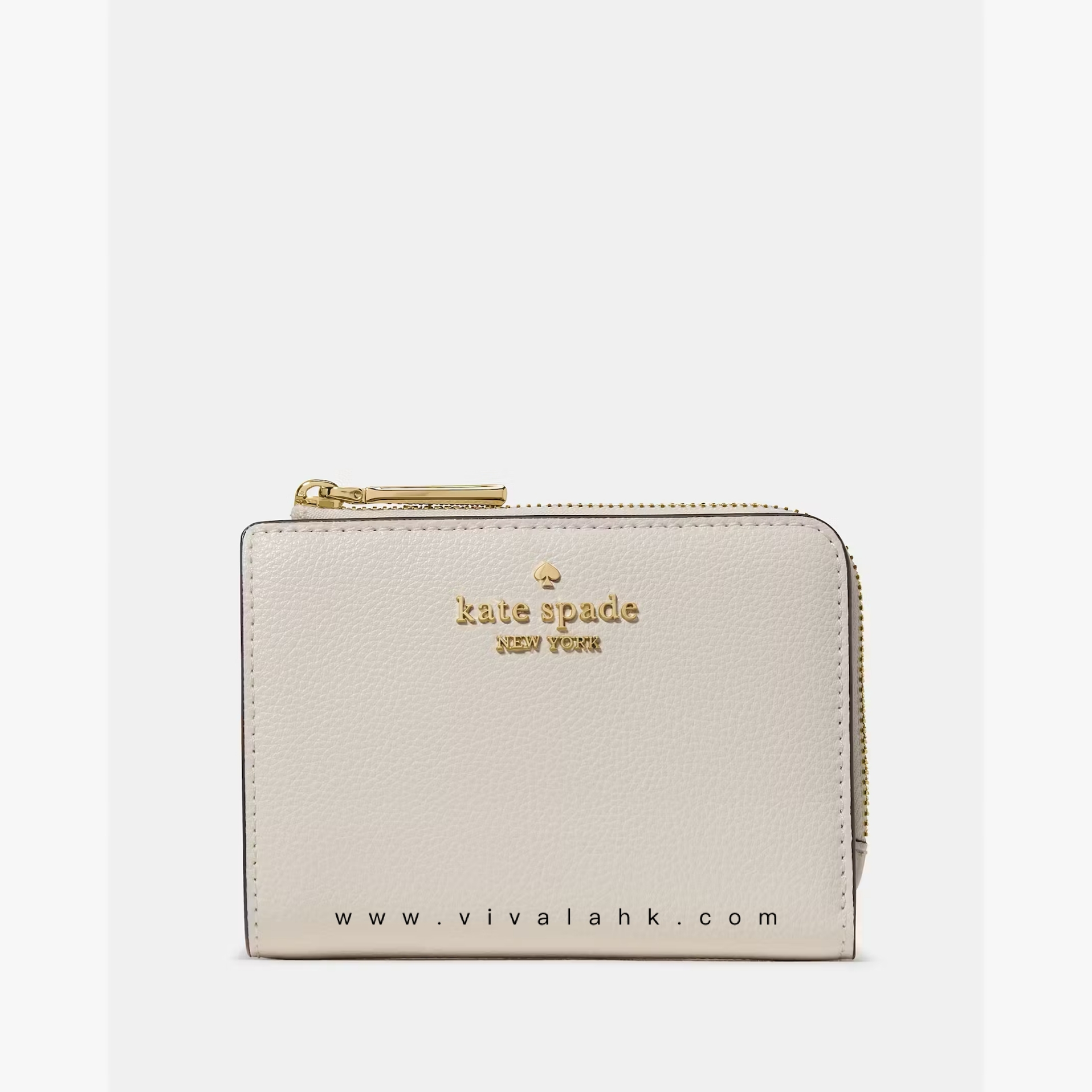 Kate Spade - L-拉鍊 短銀包 (荔枝皮) (KN764)