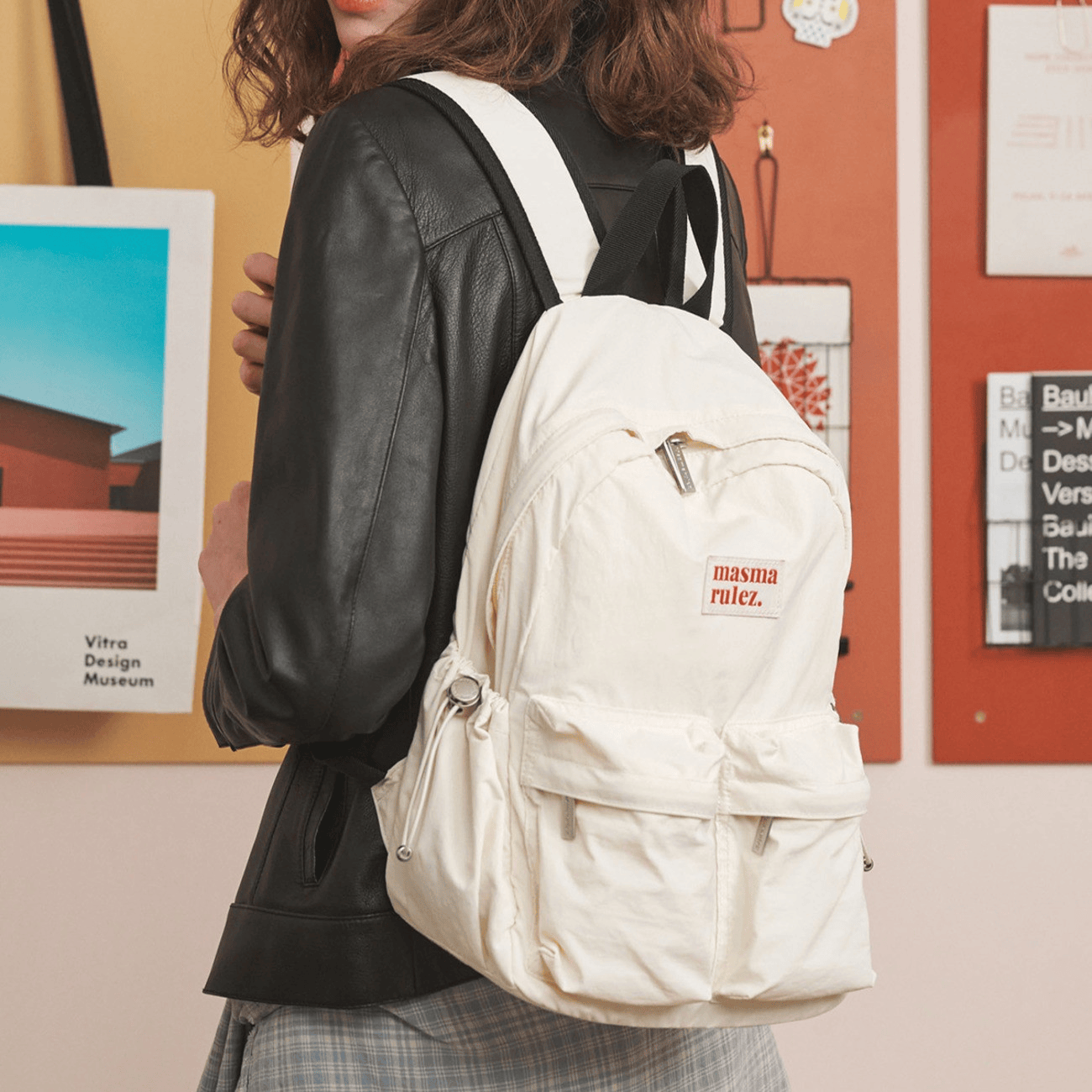 MASMARULEZ｜mini ver. Two pocket daily backpack [6 colors]