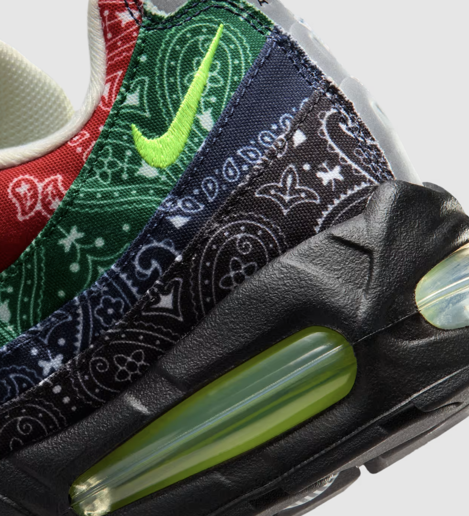 [Instock] NIKE AIR MAX 95 OG Big Bubble SP Neon Paisley Bandana | IQ0620-100