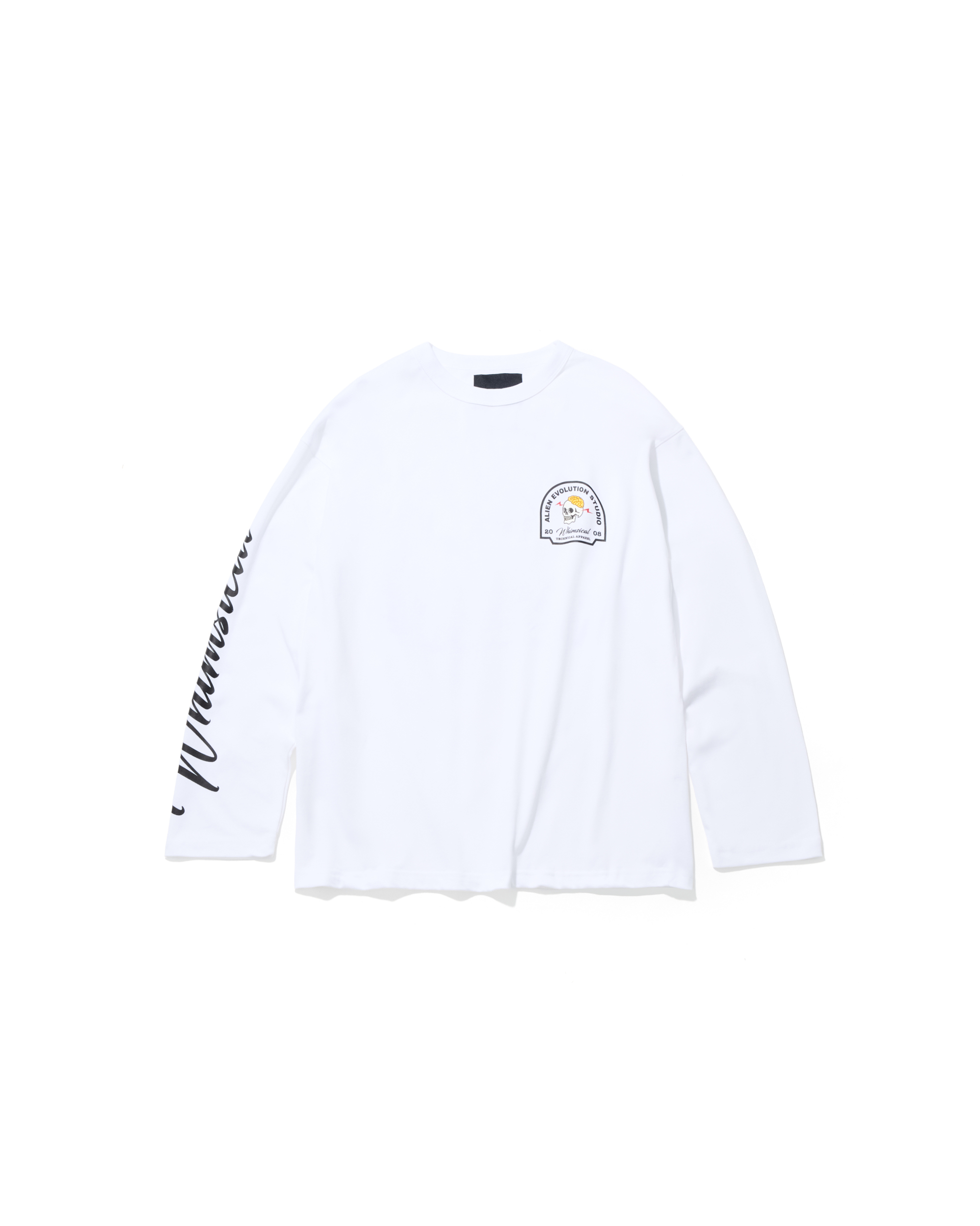 AES WHIMSICAL SKULL LONG-SLEEVE TEE